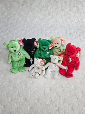 7 Collectible Ty Beanie Babies
